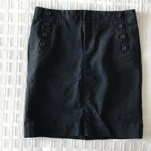 GAP | Black Sailor Pencil Skirt